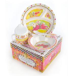 Toddler's Dinnerware Set - Bunny