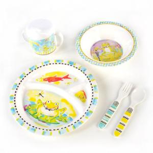 Toddler's Dinnerware Set - Frog