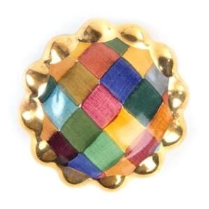 Harlequin Round Knob