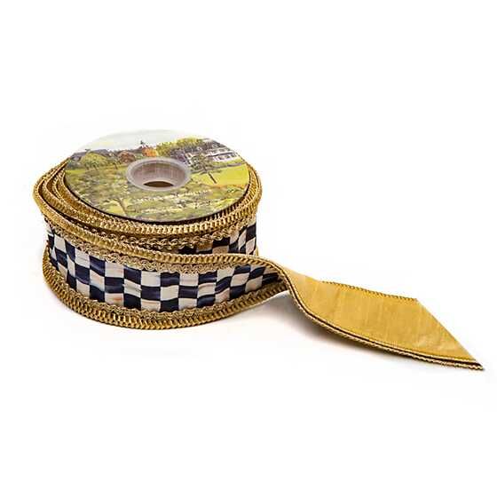 Courtly Check Filigree 2.5'' Ribbon