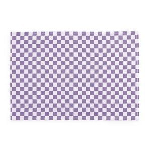 Plum Check Placemat, Set of 4