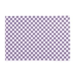Plum Check Placemat, Set of 4
