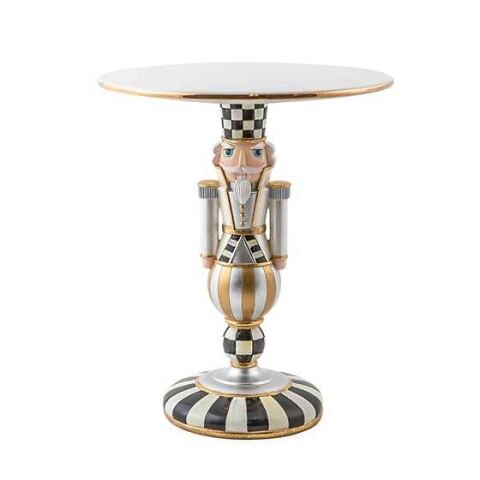 Glam Up Buckingham Nutcracker Pedestal Platter