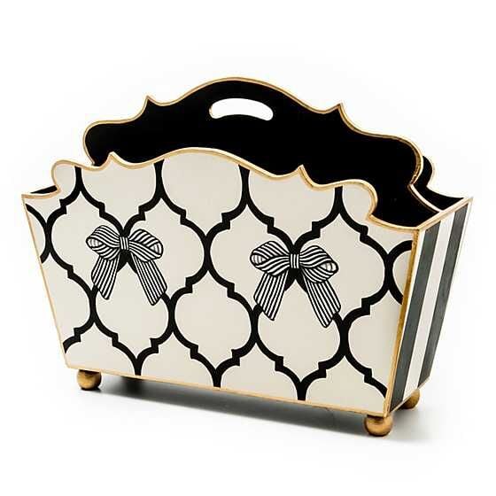 Pretty as a Bow Magazine Rack