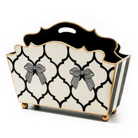 Pretty as a Bow Magazine Rack