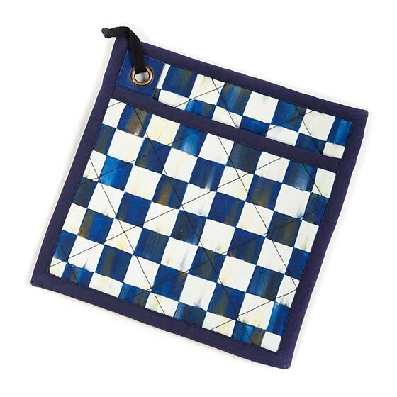 Royal Check Bistro Potholder