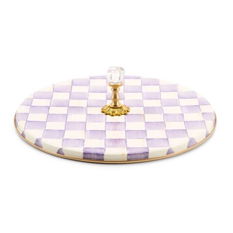 Violet Check Cheese Course