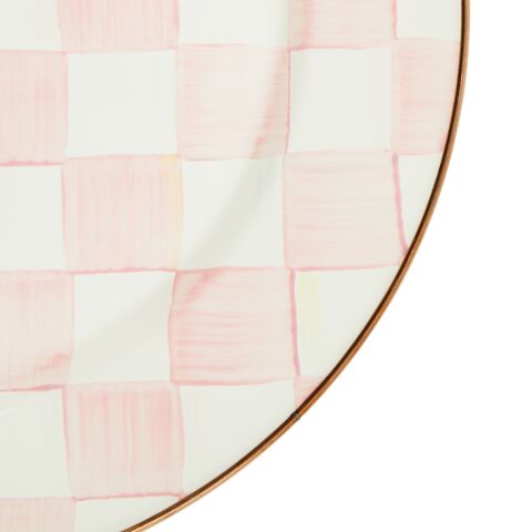 Rosy Check Serving Platter