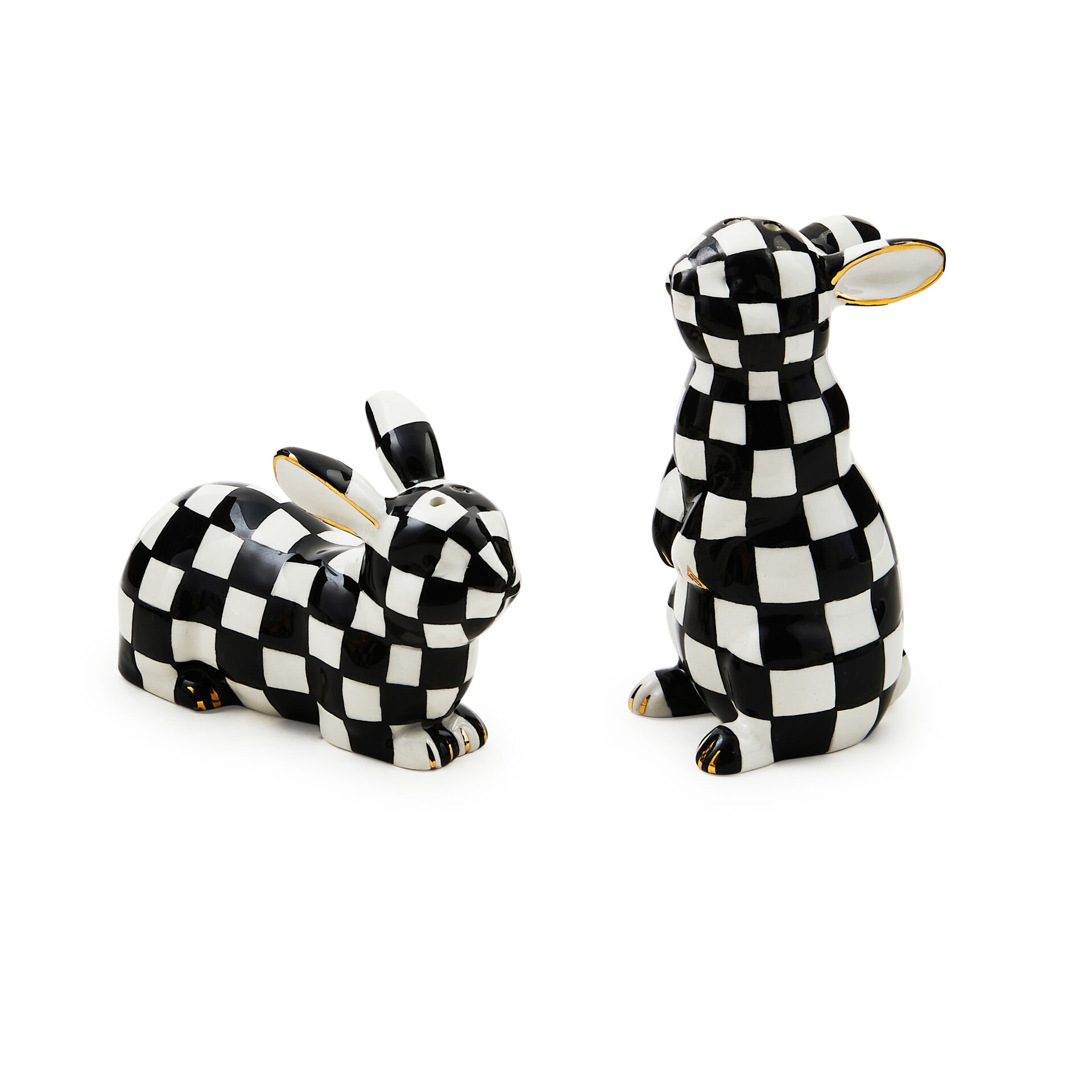 Courtly Bunny Salt & Pepper Set