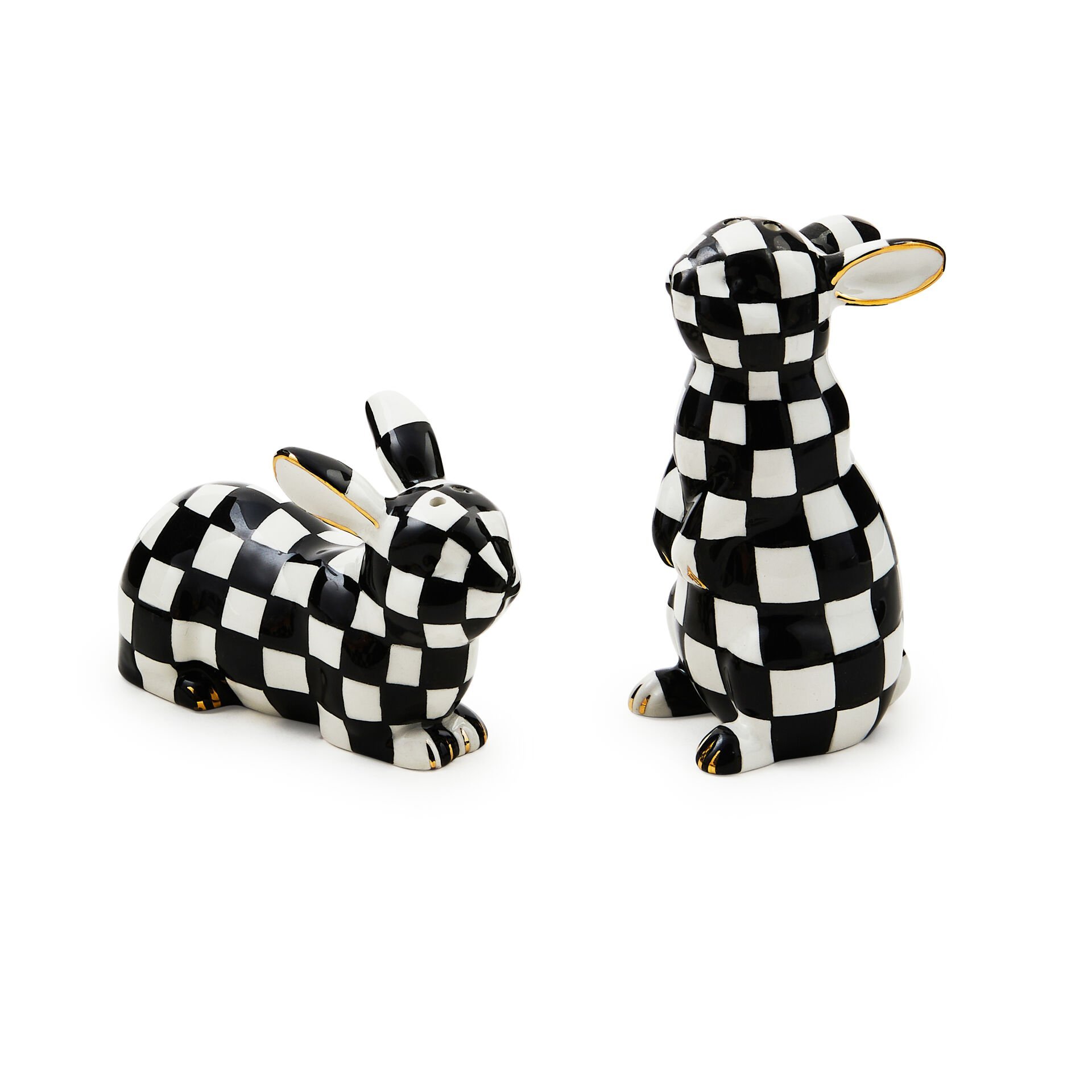 Courtly Bunny Salt & Pepper Set