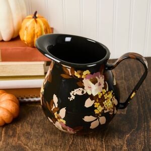 Wild Rose Brown Pitcher