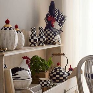 Chicken In A Basket Lidded Dish