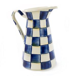 Royal Check Enamel Practical Pitcher - Medium