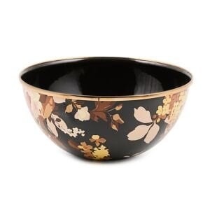 Wild Rose Brown Small Everyday Bowl