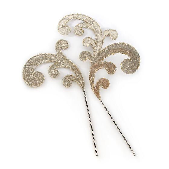 Golden Hour Swirl Picks - Set of 2