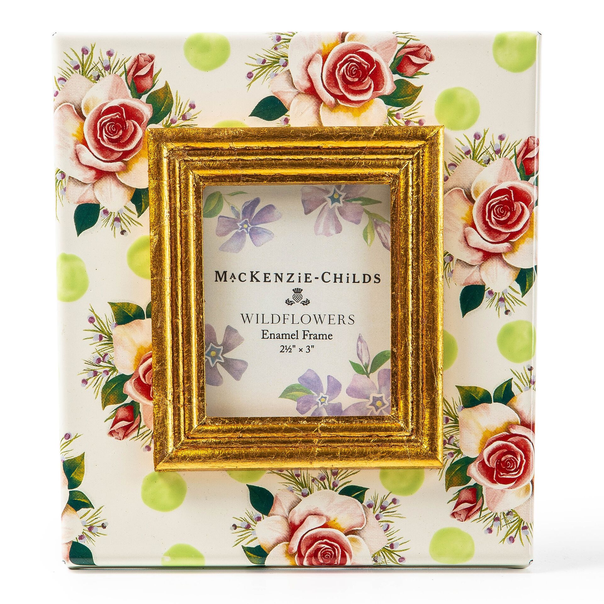 Wildflowers Green 2.5'' x 3'' Frame