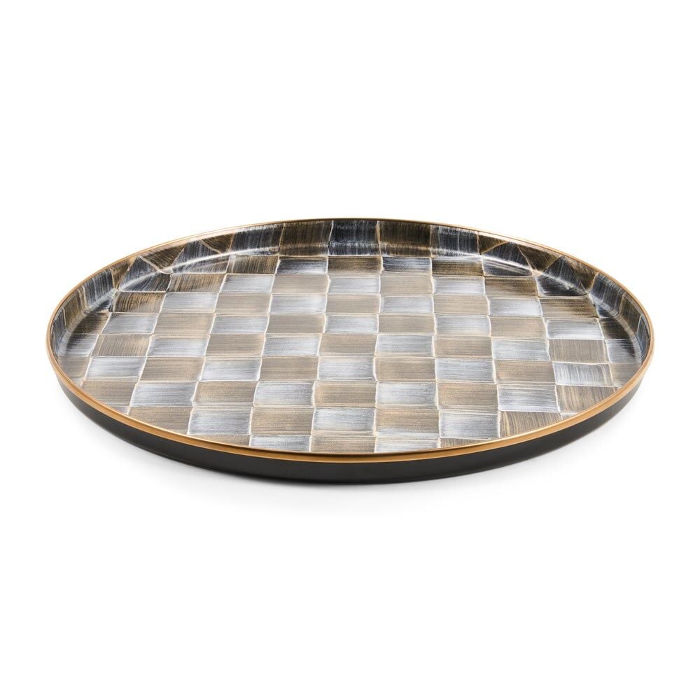 Sophisticheck Round Tray