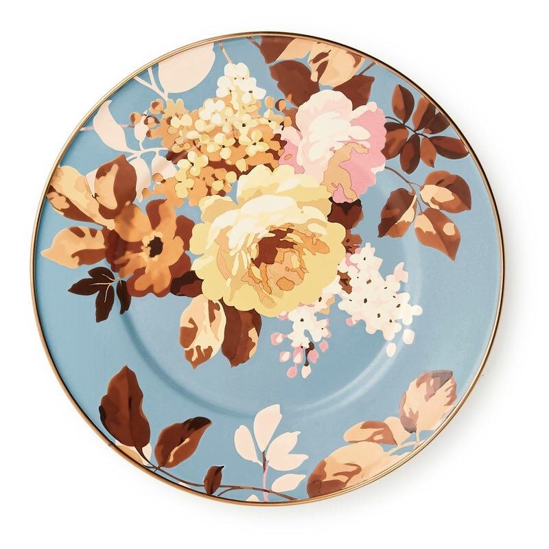 Wild Rose Slate Salad Dessert Plate