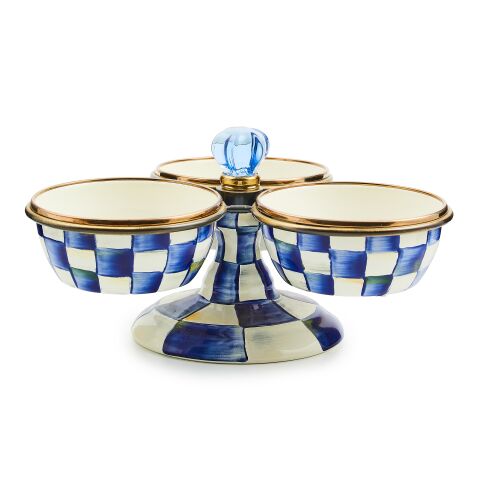 Royal Check Enamel Triplicity
