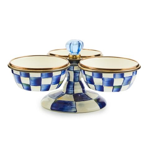 Royal Check Enamel Triplicity