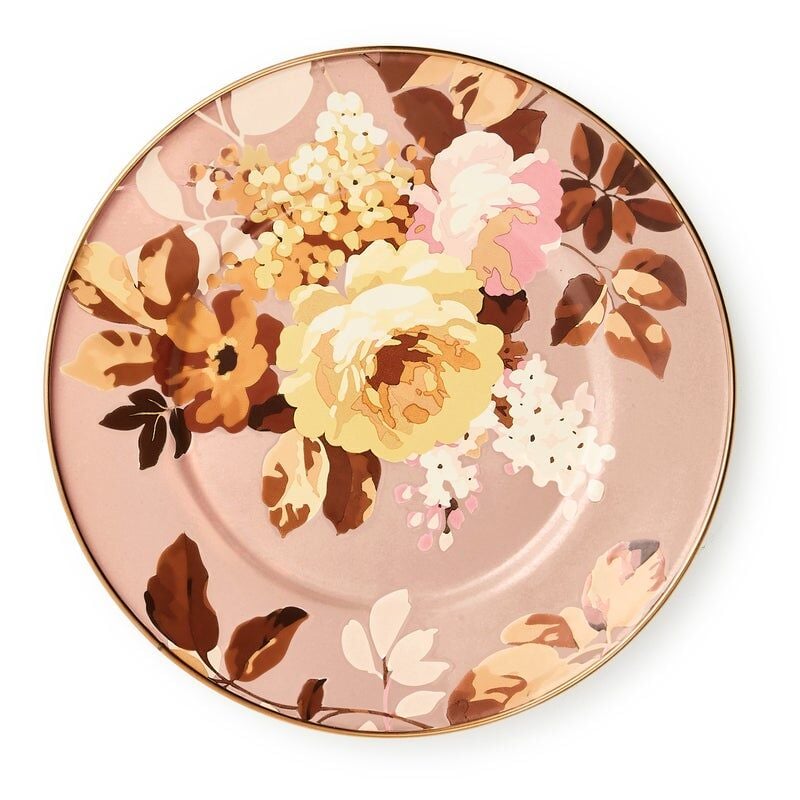 Wild Rose Mauve Salad/Dessert Plate