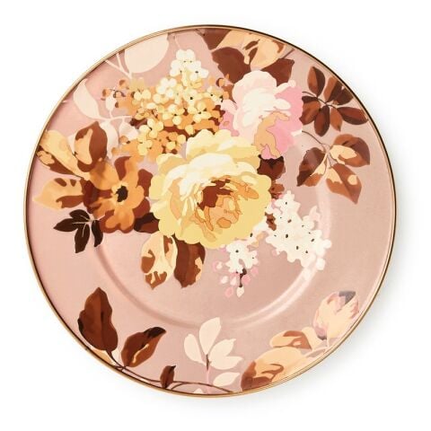 Wild Rose Mauve Salad/Dessert Plate