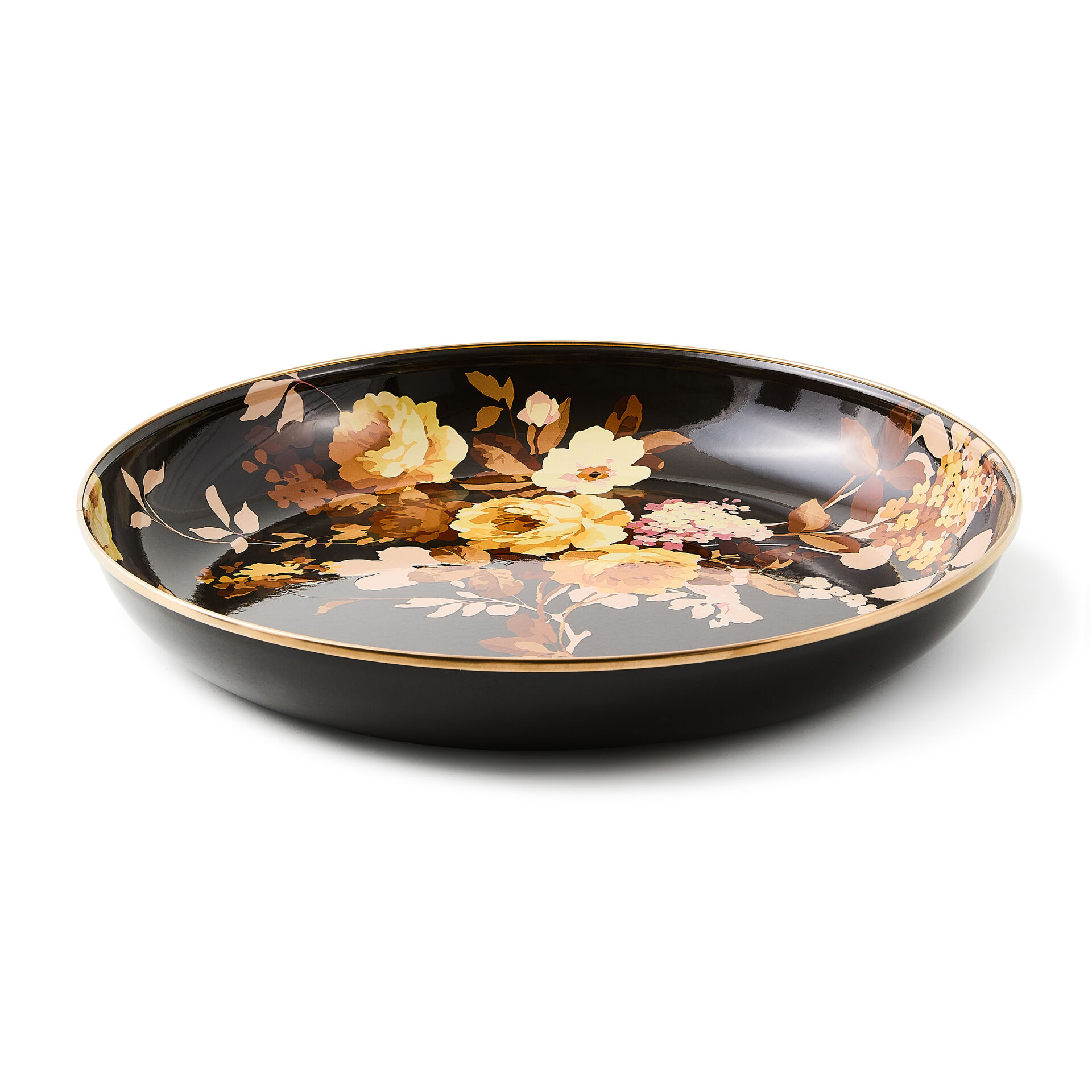 Wild Rose Brown Abundant Bowl