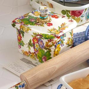 White Flower Market Recipe Box