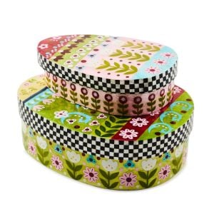 Calico Large Lidded Egg Box