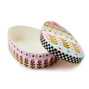 Calico Small Lidded Egg Box