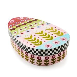 Calico Small Lidded Egg Box