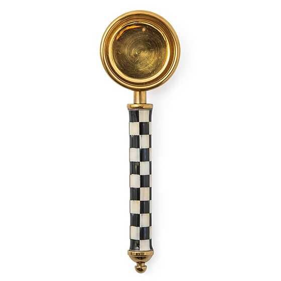 Courtly Check Supper Club Gold Coffee Scoop