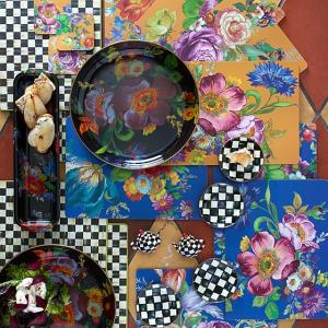 Flower Market Baguette Dish - Black