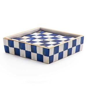 Royal Check Cocktail Napkin Holder