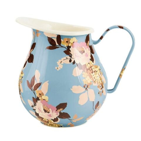 Wild Rose Slate Pitcher