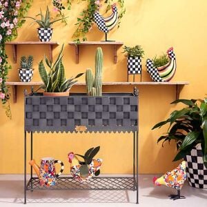 Avant Garden Chicken Planter - Stripe