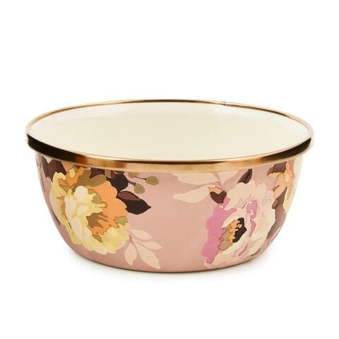 Wild Rose Mauve Pinch Bowl