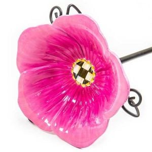 Avant Garden Birdbath Stake - Pink