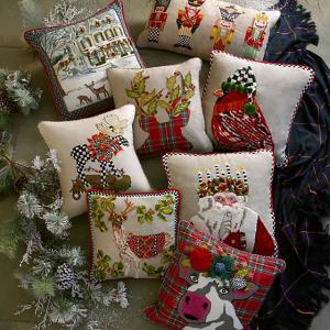 Santa's Reindeer Pillow
