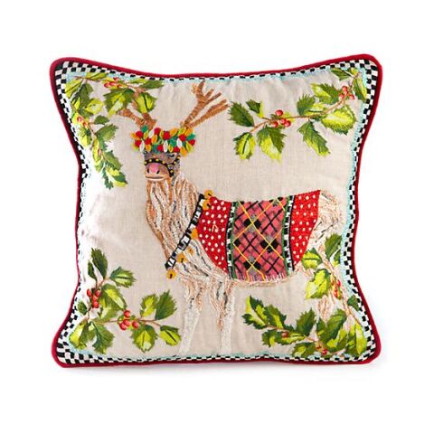 Santa's Reindeer Pillow