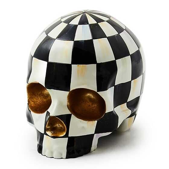 Courtly Check Skull