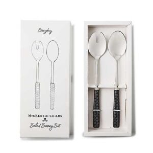 Everyday Black Salad Serving Set