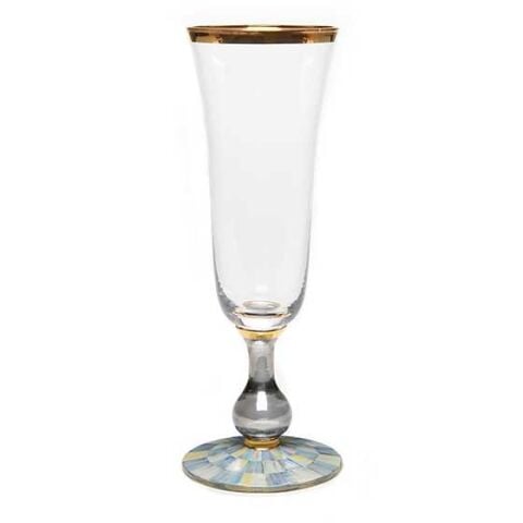 Sterling Check Champagne Flute