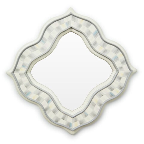Sterling Quatriflower Small Wall Mirror