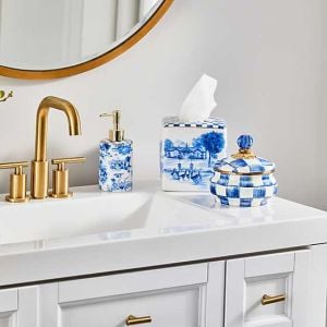 Royal Toile Soap Dispenser