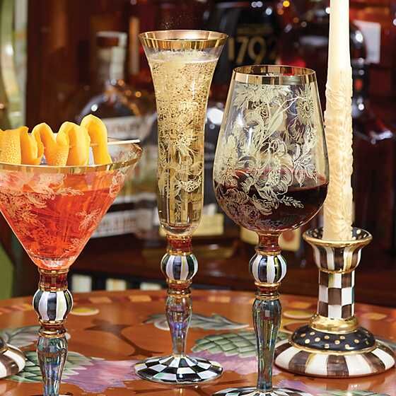 Blooming Champagne Flute