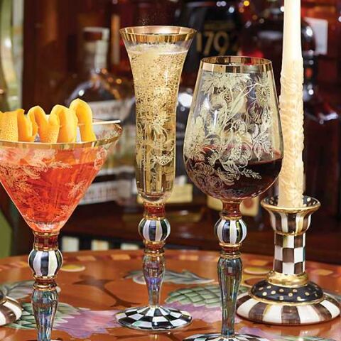 Blooming Champagne Flute