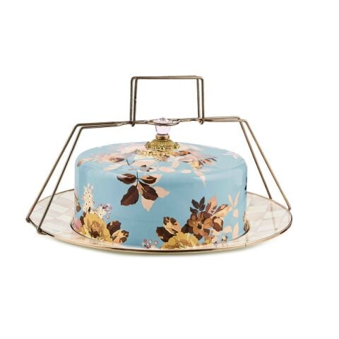 Wild Rose Slate Cake Carrier