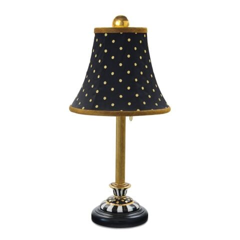 Black Tie Courtly Candlestick Table Lamp
