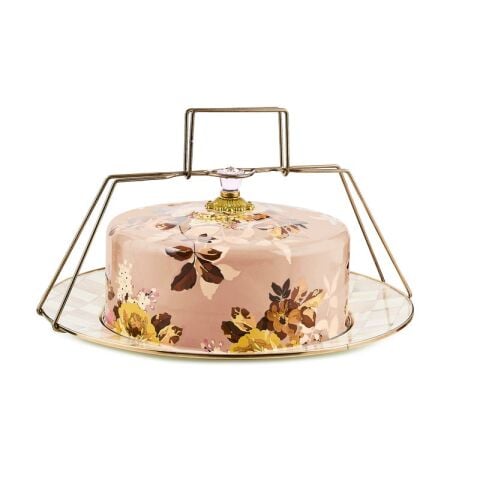 Wild Rose Mauve Cake Carrier